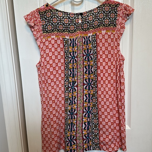 Bila Boho Flutter Sleeve Top - Picture 4 of 4